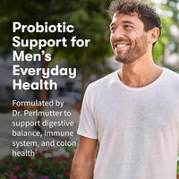 Garden of Life Probióticos para Hombres formulado con 50 mil millones de CFU, 15 Probiotics y fibra prebiótica orgánica