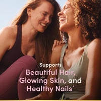 Gomitas Nature's Bounty con biotina para cabello, piel y uñas saludables, sabor a fresa, 200 unidades