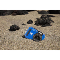 KODAK PIXPRO WPZ2 Cámara digital impermeable, resistente a golpes y polvo con WiFi, 16MP, zoom óptico 4X y video Full HD