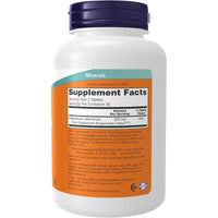 Suplemento de Magnesio Glicinato NOW Foods, Fórmula Altamente Absorbible, 180 Tabletas para Salud Muscular y Nerviosa