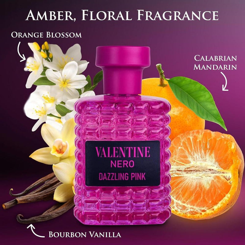 URBAN COLLECTION Valentine Nero Dazzling Pink Eau De Parfum
