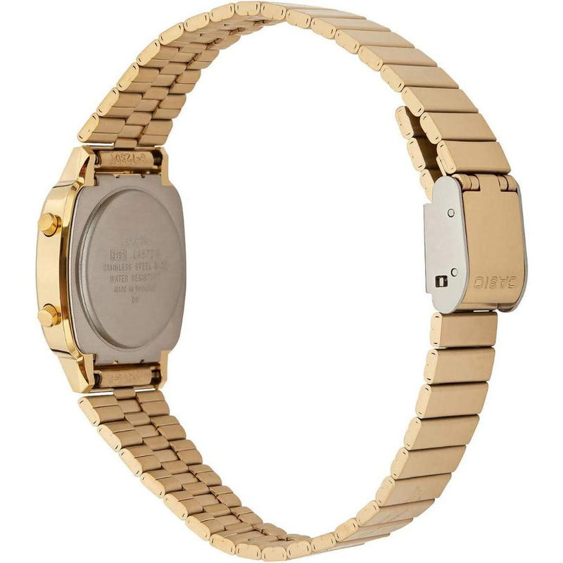 Casio MDV106, reloj analógico unisex resistente al agua, caja de acero inoxidable y correa de resina, incluye batería de 3 años
