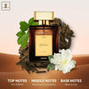 Liberty Premium Oud Luxury Seductive Parfum para hombres y mujeres, diseñado en Francia con notas amaderadas de larga duración