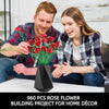 Juego de 960 flores artificiales colección botánica para decoración del hogar y regalos ideal para San Valentín y cumpleaños