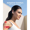 Soundcore AeroClip, Auriculares De Oreja Abierta Con 12mm De Diámetro De Sonido Y Llamadas Claras Con 4 Micrófonos, Niebla De Champán