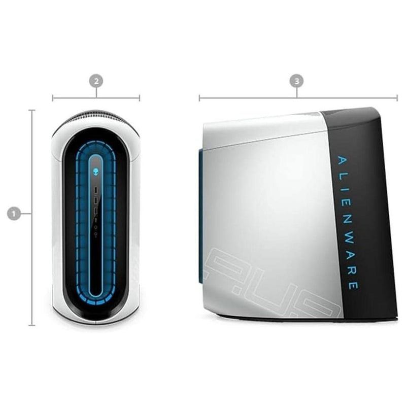 Dell Alienware Aurora R12 Desktop con Core i5, SSD 256GB, 8GB RAM y RTX 3080, renovada, ideal para videojuegos y tareas avanzadas