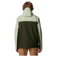 Columbia Chaqueta Hikebound II para hombre impermeable y transpirable con capucha ajustable