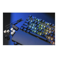 Teclado mecánico ASUS ROG Strix Scope II X con conexión USB, interruptores intercambiables ROG NX Snow V2 lineales, teclas PBT