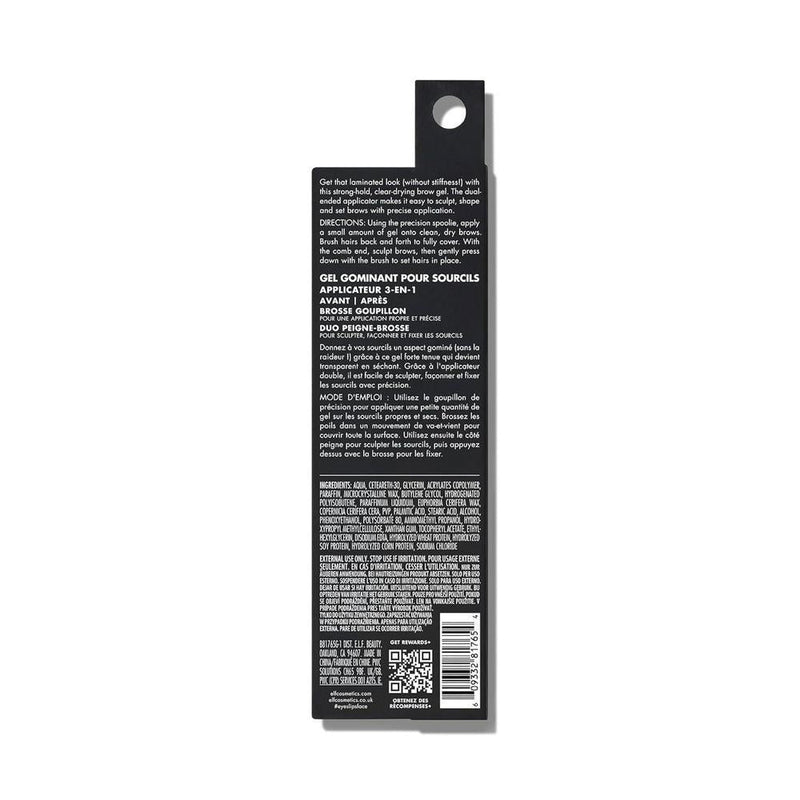 e.l.f. Gel Laminador de Cejas, Fijación Fuerte, Secado Transparente y Resistente al Agua, Crea Cejas Laminadas, Peina y Esculpe Cejas, Vegano y Cruelty-Free