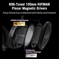 ASUS ROG Kithara Auriculares Gaming Audiófilos con Micrófono y Controladores Magnéticos