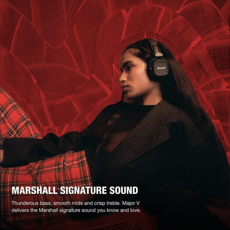 Marshall Major V Audífonos Bluetooth Mayor V Negro Supraaurales