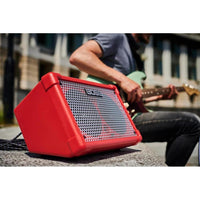 Boss CUBE Street 2x6.5 pulgadas 10 vatios combo amplificador a batería - Rojo