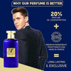 VOCO TYCOON, Perfume para hombres, Extrait de Parfum potente y concentrado, perfume de lujo fabricado en Francia