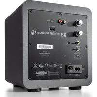 Audioengine Subwoofer S6, altavoz compacto con graves profundos y potencia de 210 W para TV y cine en casa
