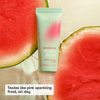 eos 24H Moisture Super Balm de Sandía y Mango para Pieles Sensibles, Mascarilla Labial Día o Noche, Paquete de 2