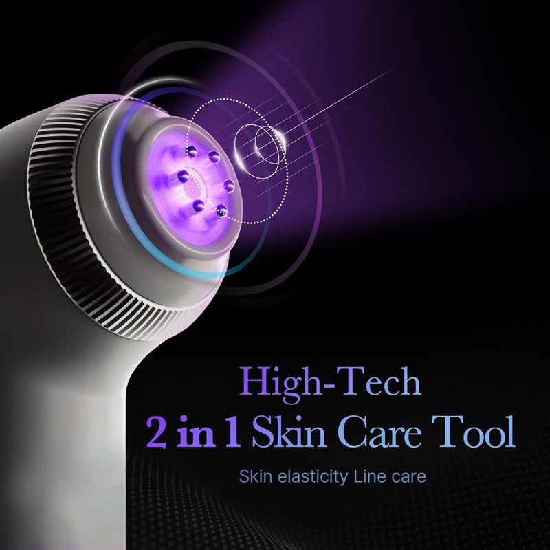 Medicube Age-R Ultra Tune, Herramienta De Cuidado Facial 2 En 1 Con Tecnología Avanzada Para Elasticidad Y Brillo En La Piel