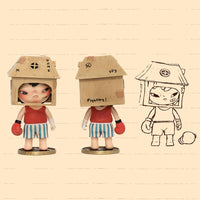 POP MART Hirono - Figuras de caja ciega The Other One con diseño aleatorio para decoración moderna y colección