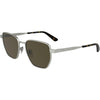 Gafas de sol Calvin Klein CK25100S con diseño cuadrado minimalista y marco metálico