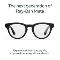 Gafas inteligentes Ray-Ban Meta con cámara 12 MP, traducción en tiempo real, llamadas manos libres, duración extendida de batería
