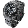 Reloj cronógrafo de cuarzo Invicta Pro Diver con correa de acero inoxidable plateado y esfera negra para hombre, modelo 0073