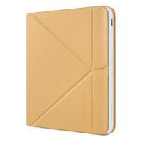 Kobo Libra Colour SleepCover | Amarillo mantequilla | Tecnología Sleep/Wake, soporte de 2 vías, cuero vegano, compatible