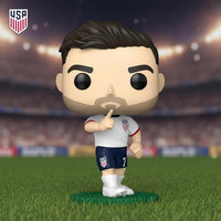 Funko Pop! Football USA Gio Reyna, figura coleccionable del equipo masculino de fútbol de Estados Unidos