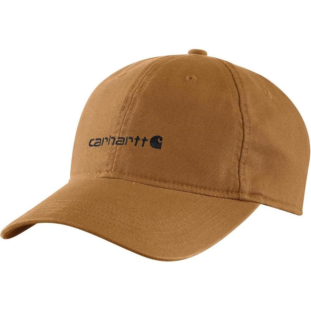 Carhartt gorra para mujer con diseño gráfico bordado, parte trasera de malla ventilada y banda de sudor antiolor