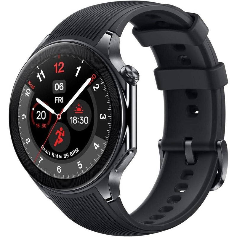 ONEPLUS Reloj 2, 32 GB, batería de larga duración, seguimiento de salud, cristal de zafiro, doble motor, Wear OS de Google