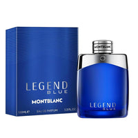 Perfume MONTBLANC Legend Blue para hombres con fragancia de madera, 100 ml