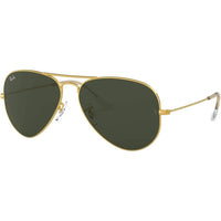 Lentes de sol clásicos aviador Ray-Ban RB3025 con protección ultravioleta, incluye estuche y paño de limpieza