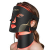 Máscara de terapia LED para cuidado avanzado de la piel facial y de cuello, rejuvenecimiento casero con colágeno