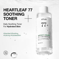 Anua Heartleaf 77 Tónico Calmante 77% Extracto De Houttuynia Cordata, 250ml
