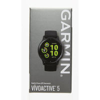 Garmin Vívoactive 5 Smartwatch GPS Salud Y Fitness Pantalla AMOLED Hasta 11 Días Batería Negro