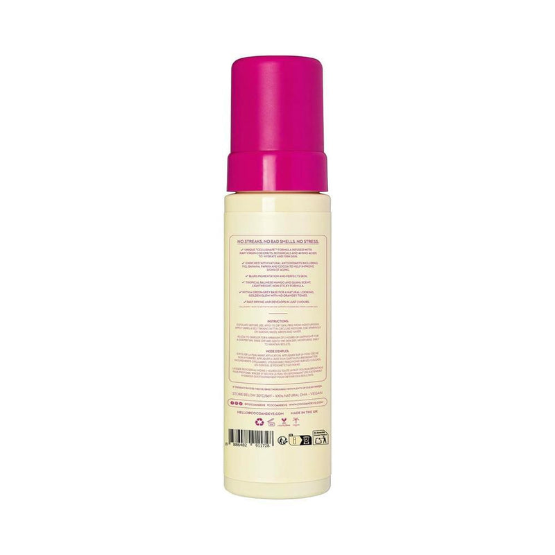 Kit Mousse Autobronceadora Oscura, Loción Bronceadora Instantánea sin Sol con Guante