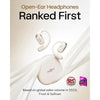 Auriculares De Oreja Abierta Shokz Openfit 2 Bluetooth, Micrófono, 48 Horas Reproducción, Carga Rápida, Beige