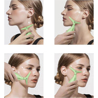 Ms.W Masajeador facial portátil eléctrico para cuidado de piel con 3 modos de masaje y calefacción para rostro y cuello