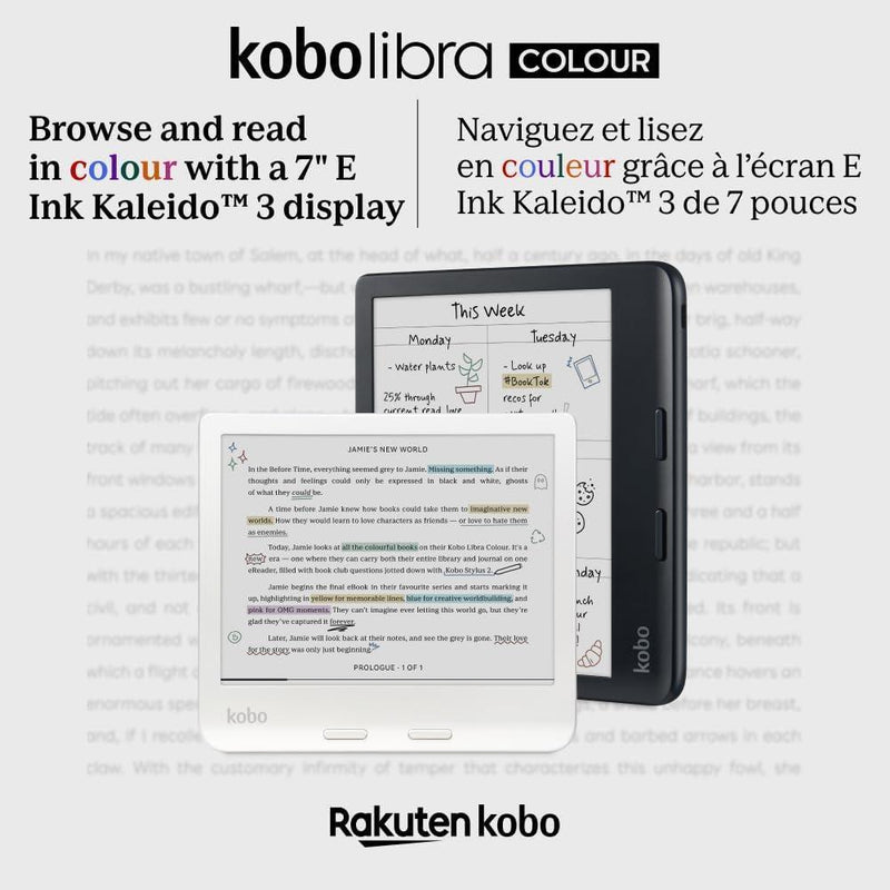 Kobo Libra Colour eReader (Entrega inmediata)