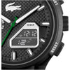 Lacoste LC33 Reloj analógico-digital para hombre con correa de silicona, resistente al agua, contemporáneo y deportivo