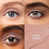 Sombra De Ojos Julep 101 Resistente Al Agua Neutra Mate Con Difuminador Integrado