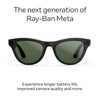 Gafas inteligentes Ray-Ban Meta Gen 2 Skyler negro brillante con cámara 12 MP y duración batería 8 horas