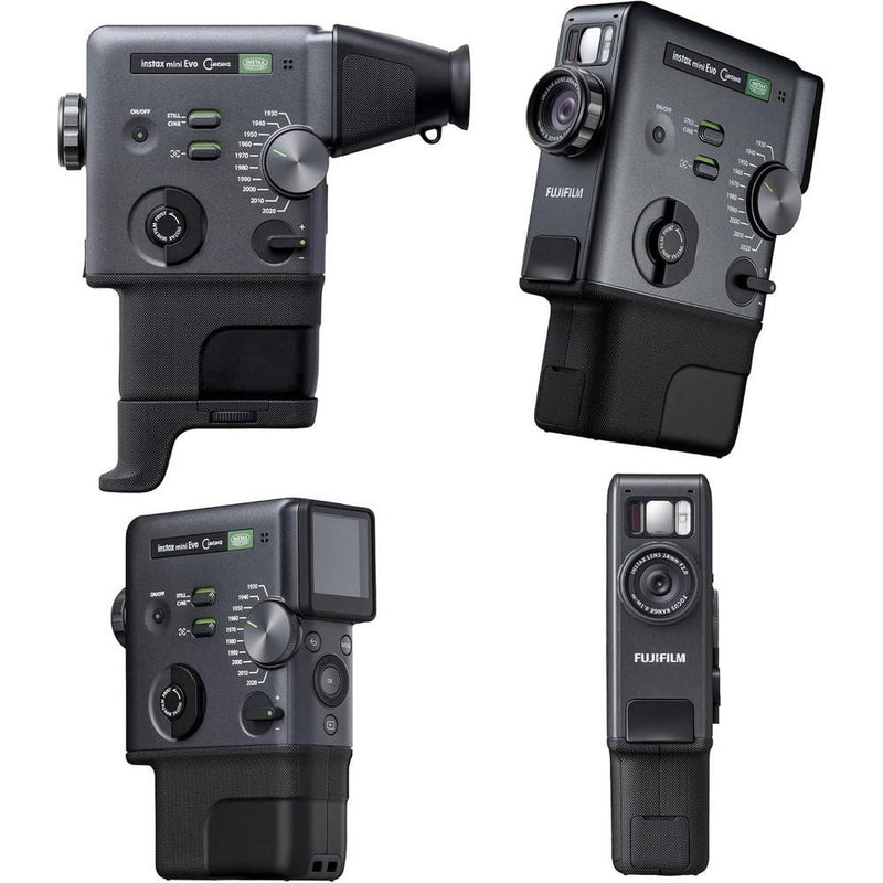 FUJIFILM Instax Mini Evo Cinema Cámara de impresión instantánea con conectividad bluetooth y efectos creativos