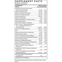 THORNE - Basic Prenatal, multivitamínico con folato para mujeres embarazadas y lactantes, incluye 18 vitaminas y minerales