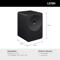 Samsung Music Studio 7 Altavoz Inteligente con Dolby Atmos, Q-Symphony, WiFi y Bluetooth, Modelo 2026
