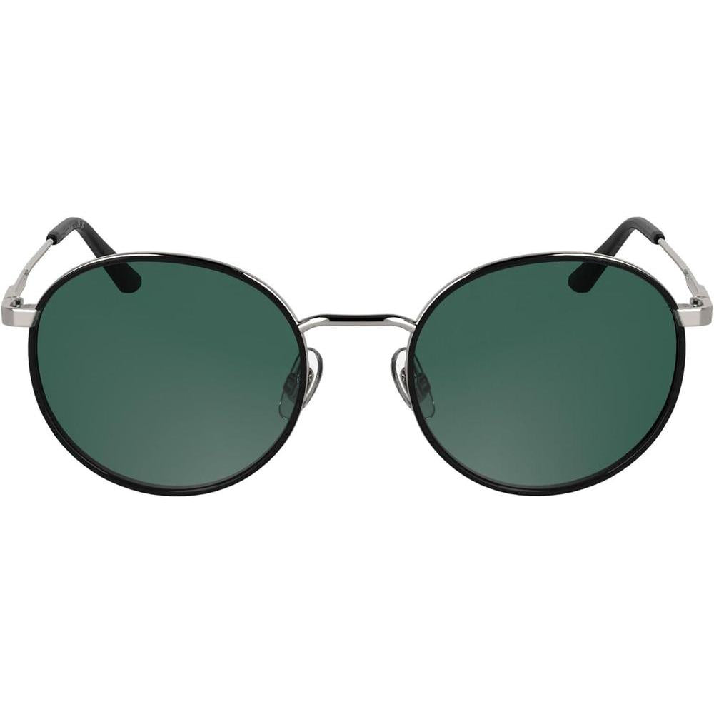 Gafas de sol redondas Calvin Klein CK25101S, diseño minimalista y elegante con detalles en metal, cómodas y ajustables
