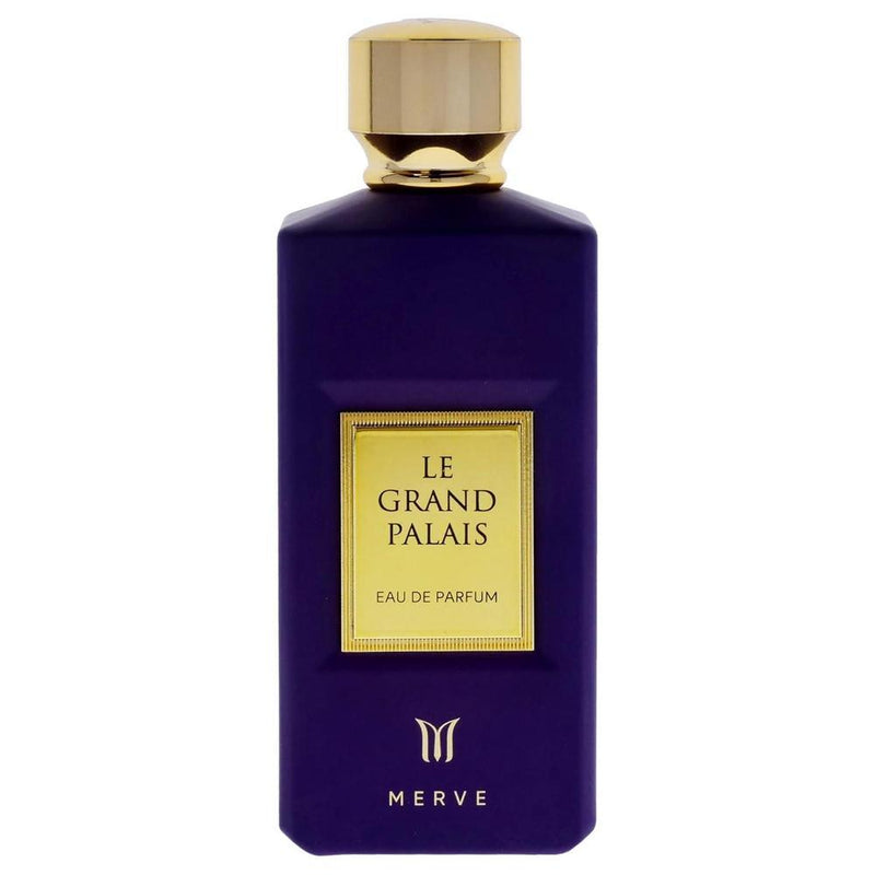 Merve Le Grand Palais para mujer, Eau de Parfum, una fragancia majestuosa con notas de frutas y maderas