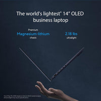 Asus Expertbook B9 Oled Intel Vpro Essentials Procesador Intel Core 7 16gb Ram 512gb Ssd Wi-Fi 6e Windows 11 Pro