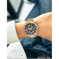 Reloj Invicta Specialty para hombres, cronógrafo, acero inoxidable con dial texturizado, estilo moderno y elegante