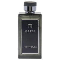 Merve Night Duke para hombre - Perfume elegante con flores y ámbar gris, notas marinas refrescantes