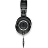 Audio-Technica ATH-M50X - Auriculares de monitor de estudio negro, grado profesional, criticamente aclamados.