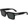 Gafas de sol rectangulares Calvin Klein con detalles metálicos y marco de acetato reciclado para un estilo sofisticado